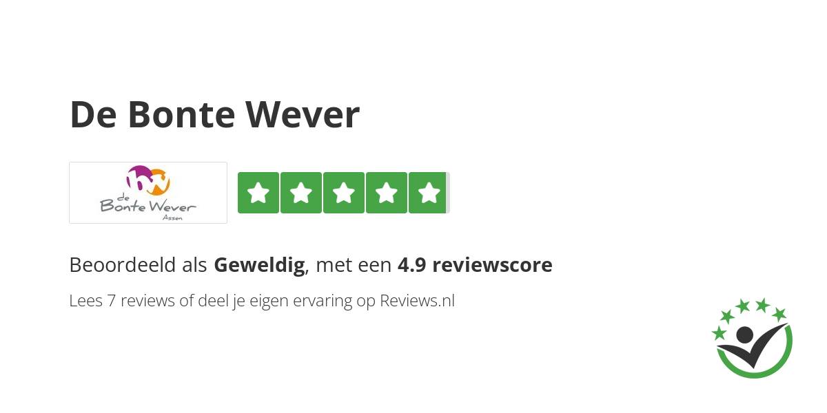 De Bonte Wever 5 reviews en