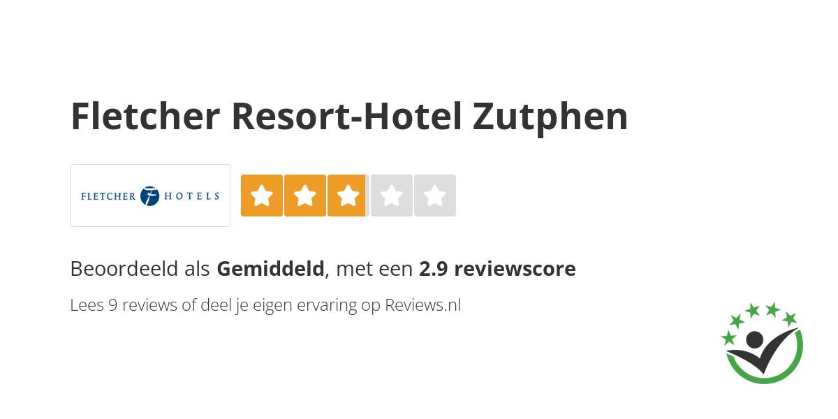 Fletcher ResortHotel Zutphen reviews 4 ervaringen