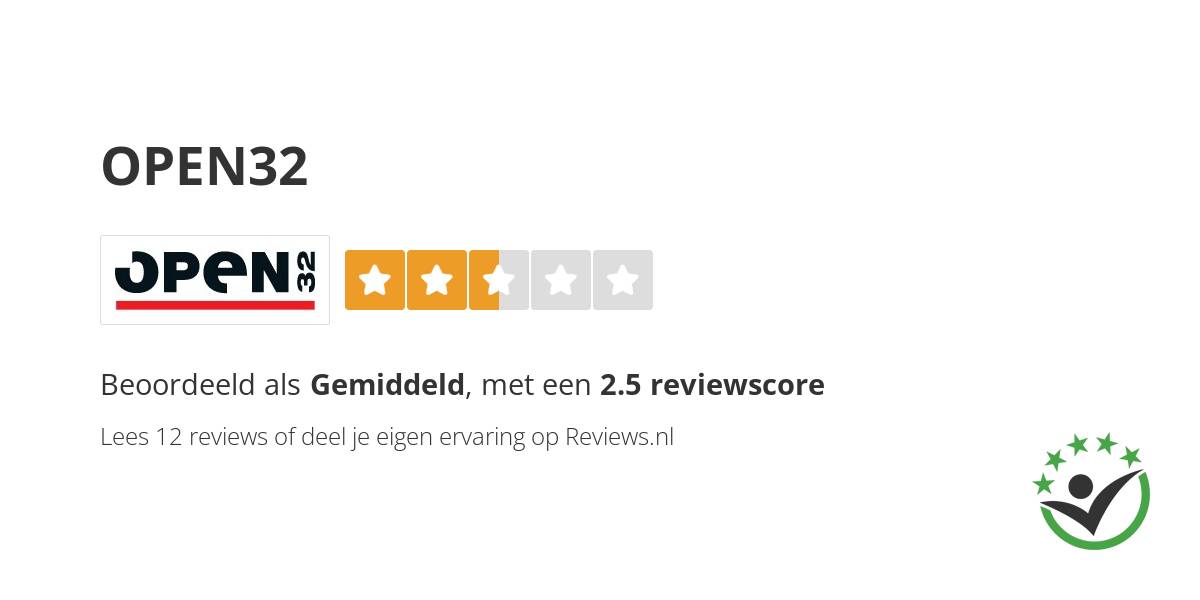 Open32 OPEN32 reviews - 12 ervaringen